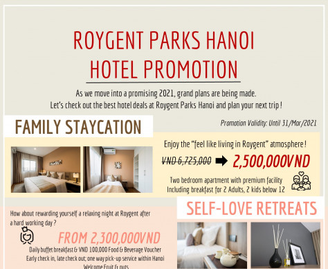New! SPRING Hotel Promotion 2021