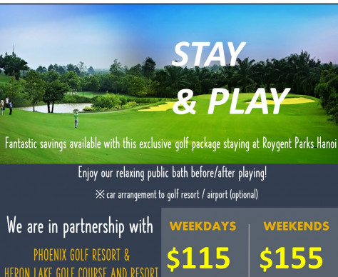 GOLF PACKAGE PROMOTION