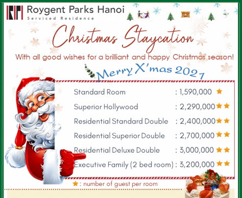 CHRISTMAS STAYCATION 2021