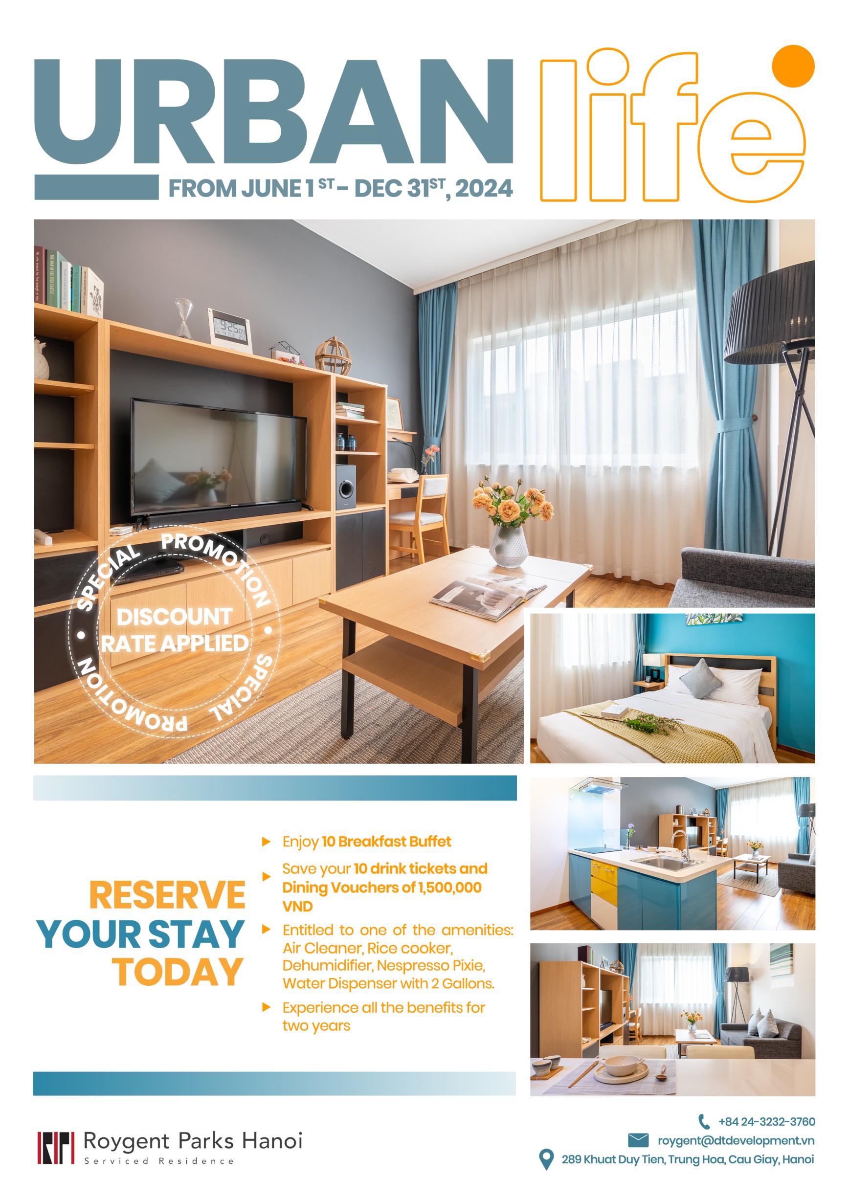 Experience the redefined modern living with our serviced apartment hotel