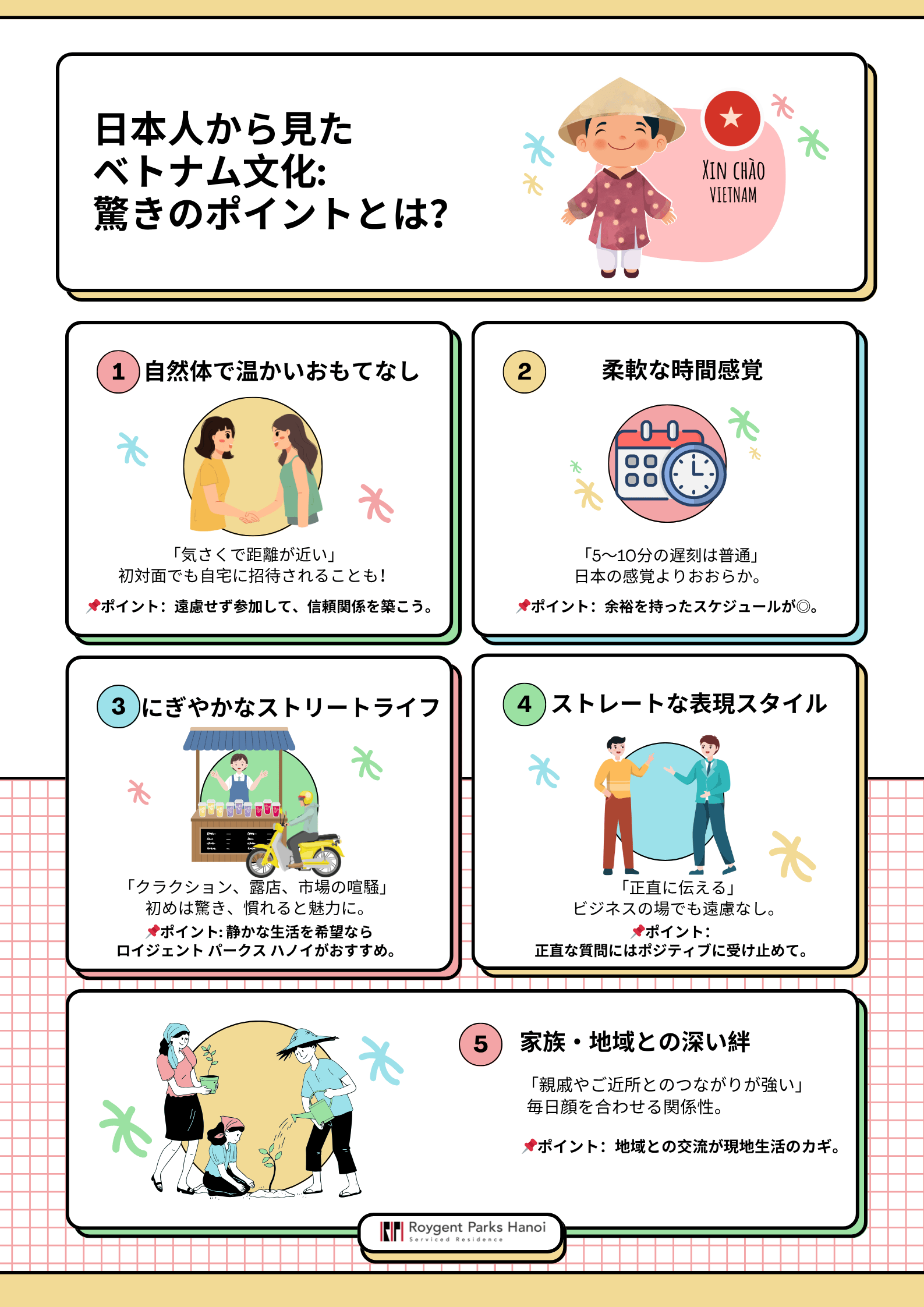 日本人から見たベトナム文化 – 驚きのポイントとは?