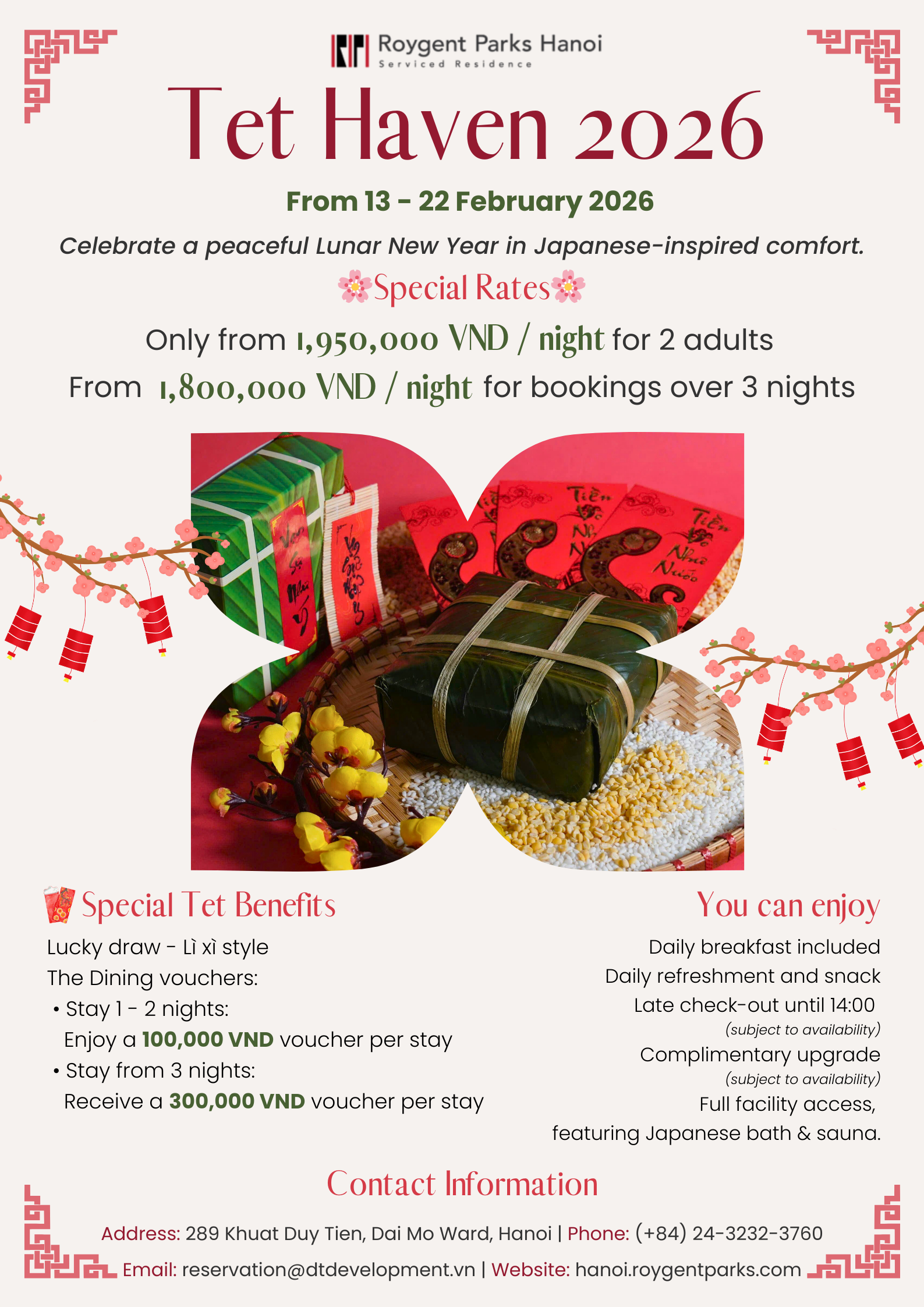 A Serene Japanese-Style Retreat for Tet