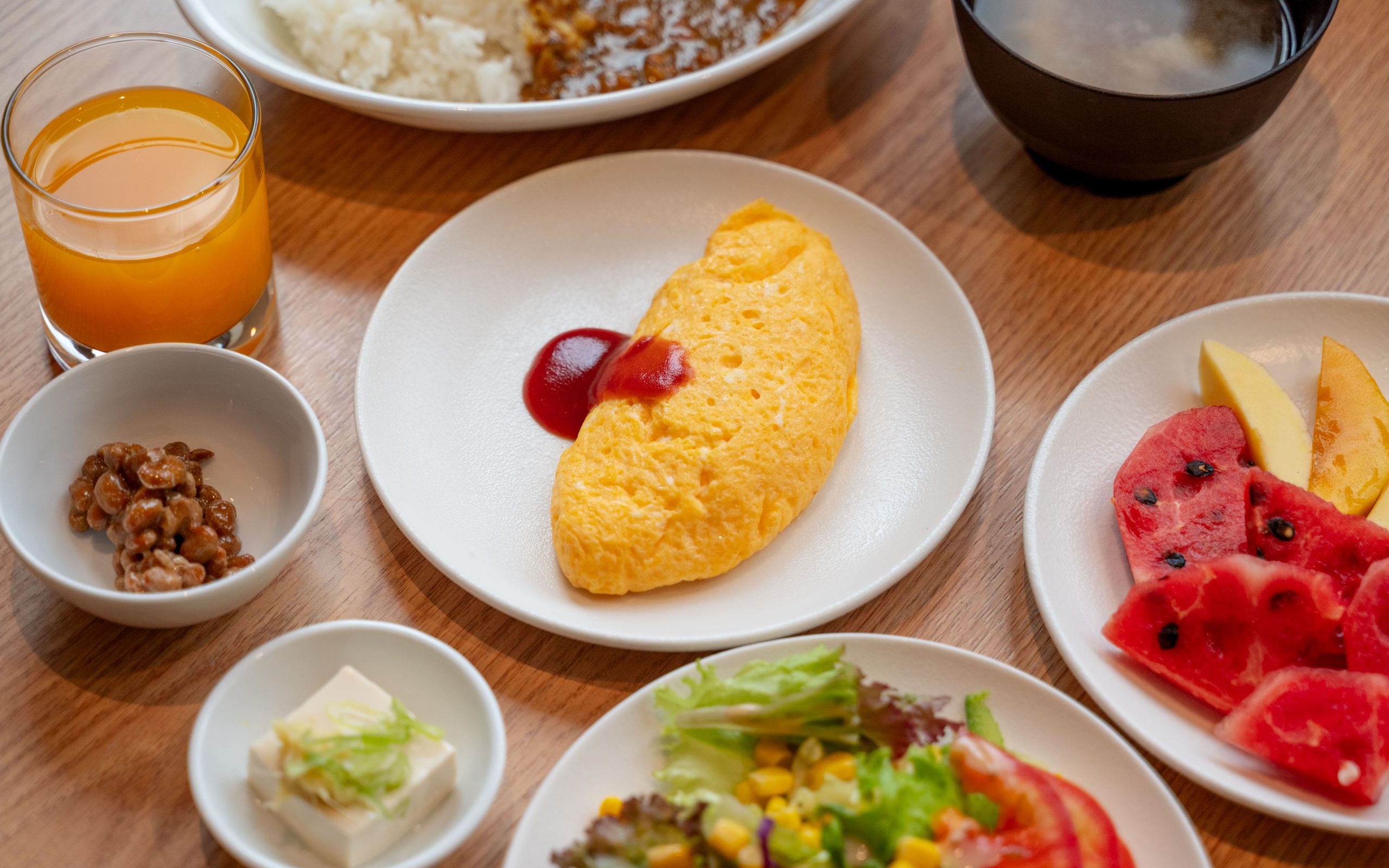 ご出張には、朝食付きプラン!