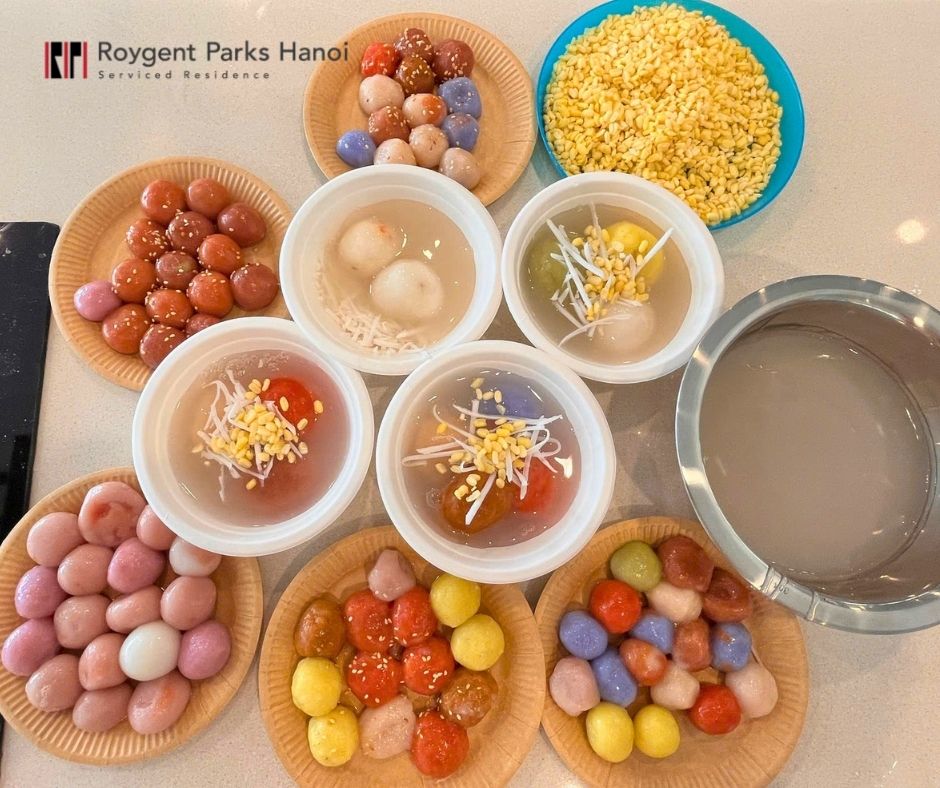 ロイジェントパークスハノイで体験するベトナム文化 〜バインチョイ・バインチャイ作り〜